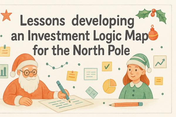 Lessons in developing an Investement Logic Map from the North Pole